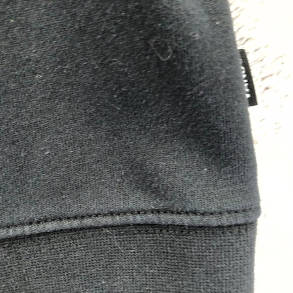 Vans Mens Sweatshirt Small Crewneck Long Sleeve Black Graphic Top Pullover Y2K - Picture 8 of 15